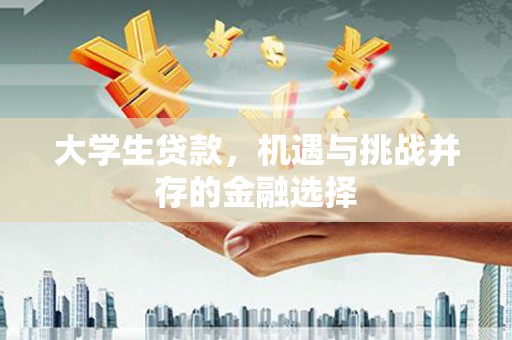 弓长岭大学生贷款，机遇与挑战并存的金融选择