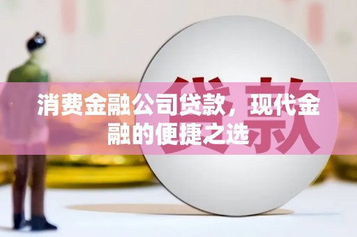 特克斯消费金融公司贷款，现代金融的便捷之选