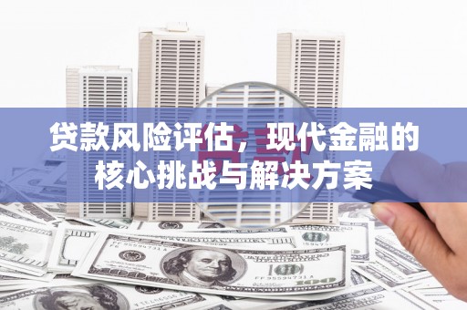 公安贷款风险评估，现代金融的核心挑战与解决方案
