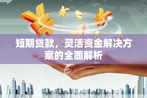 梁河短期贷款，灵活资金解决方案的全面解析