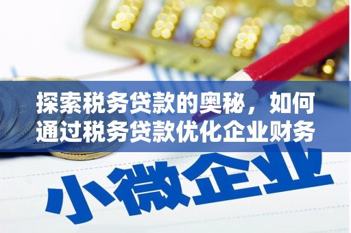 镇远探索税务贷款的奥秘，如何通过税务贷款优化企业财务