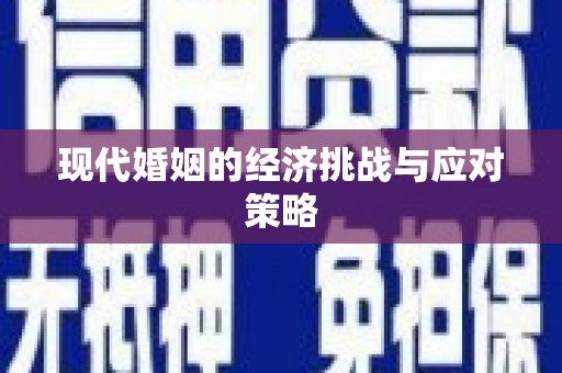 信州现代婚姻的经济挑战与应对策略