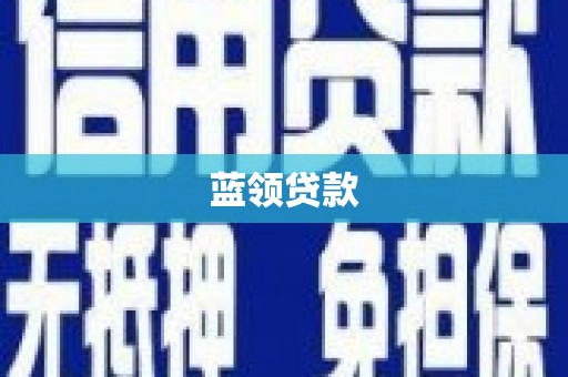 镇原蓝领贷款