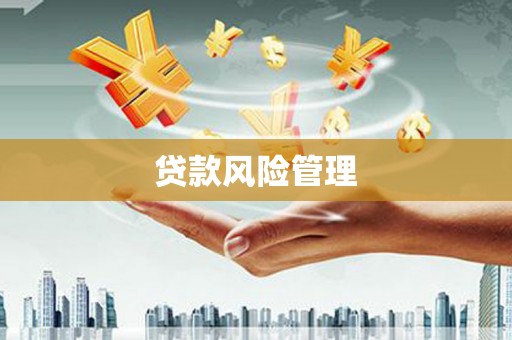 会宁贷款风险管理