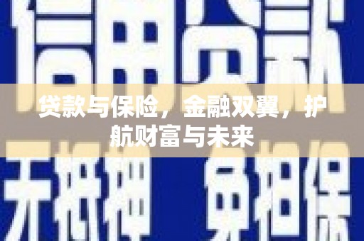 射阳贷款与保险，金融双翼，护航财富与未来