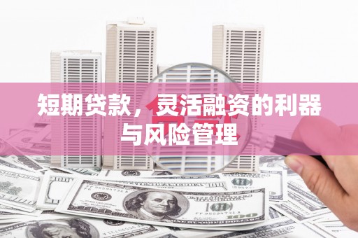 道外短期贷款，灵活融资的利器与风险管理