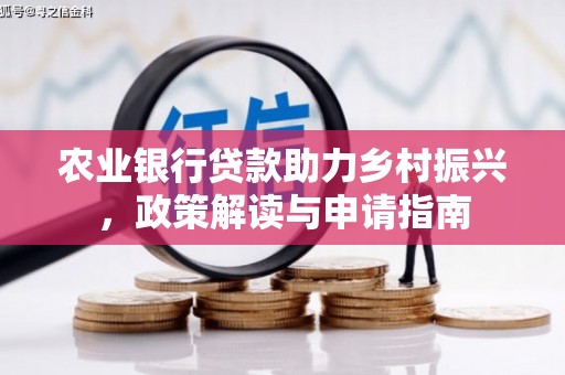 颍泉农业银行贷款助力乡村振兴，政策解读与申请指南