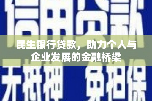 娄星民生银行贷款，助力个人与企业发展的金融桥梁