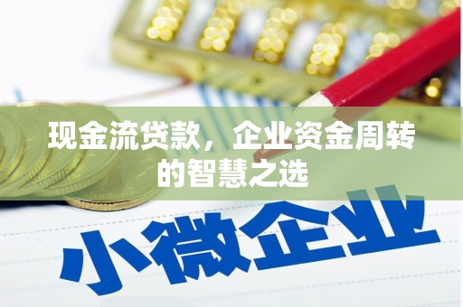 佳冬现金流贷款，企业资金周转的智慧之选