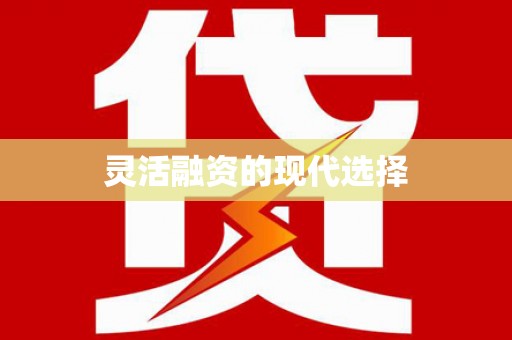 山阴灵活融资的现代选择