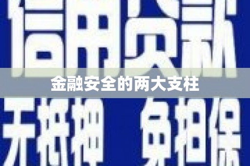 班玛金融安全的两大支柱