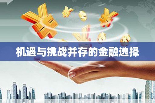 石鼓机遇与挑战并存的金融选择